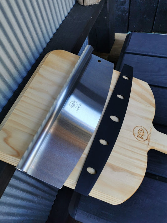 Pizza 2 Piece cutting Set - Pizza Oven Tools NZ